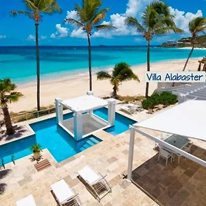 Villa Alabaster ~ Literally Oceanfront, Dawn Beach